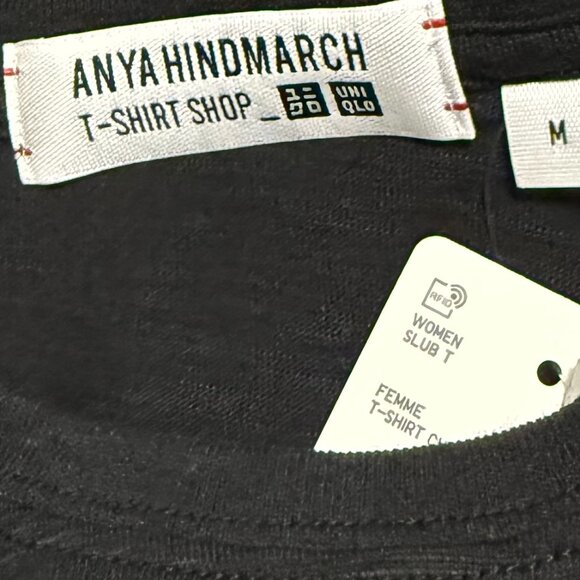 NWT Uniqlo X Anya Hindmarch T2CLASSIC (Slub T-Shirt) - Picture 5 of 6